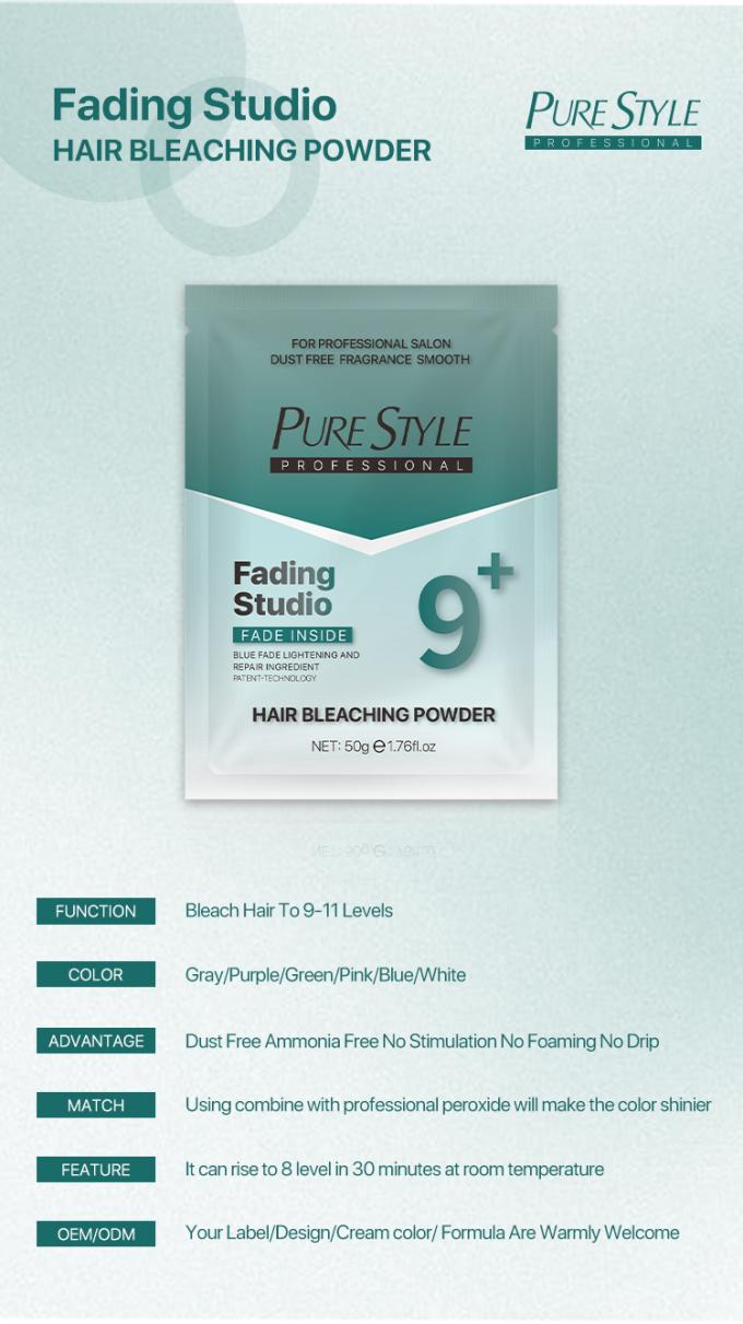 PureStyle Hair Bleaching Powder packaging and productå±ç¤º