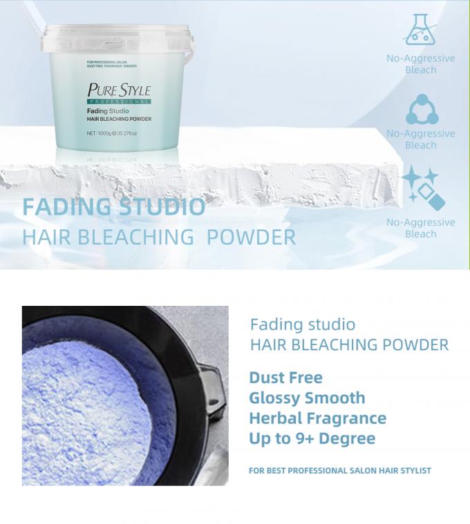 PureStyle Hair Bleaching Powder quality展示