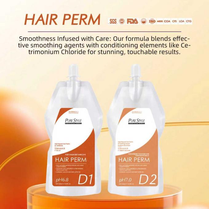 Hair perm cream product展示