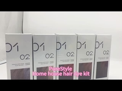 PURESTYLE Ammonia-Free Hair Dye Cream Kit Hot Wholesale Home Use with Preoxide Cream Excellent for H