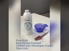 PureStyle 1000ml Professional Peroxide Developer Best Price Wholesale Natural Hair Oxidant Cream OEM