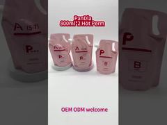 PANDLA 800ml*2 Quality Perm Lotion for Healthy Hair Hair Curly Hot Cream for All Hair Types