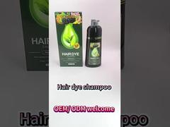 Ammonia Free Herbal Formula Color Hair Dye Shampoo With Low MOQ