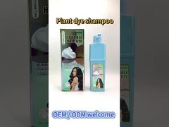 Plant Dye Shampoo for Natural Healthy Hair Home Use Fast Black Color Hair Dye Shampoo 3 in 1