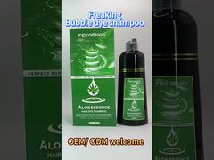 China Hair Dyeing Factory 500ml Fast Color Hair Dye Bubble Shampoo 3 in 1 Plant Formula